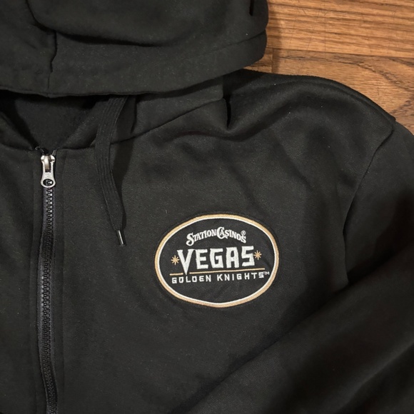 Vegas Golden Knights * Full Zip Up Hoodie * Men Size XXL - Picture 3 of 5